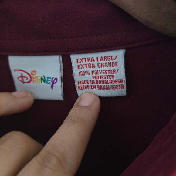 Disney Tigger Button-Up Shirt Size XL – Fall Vibes, Pooh, Embroidered - Picture 3 of 10